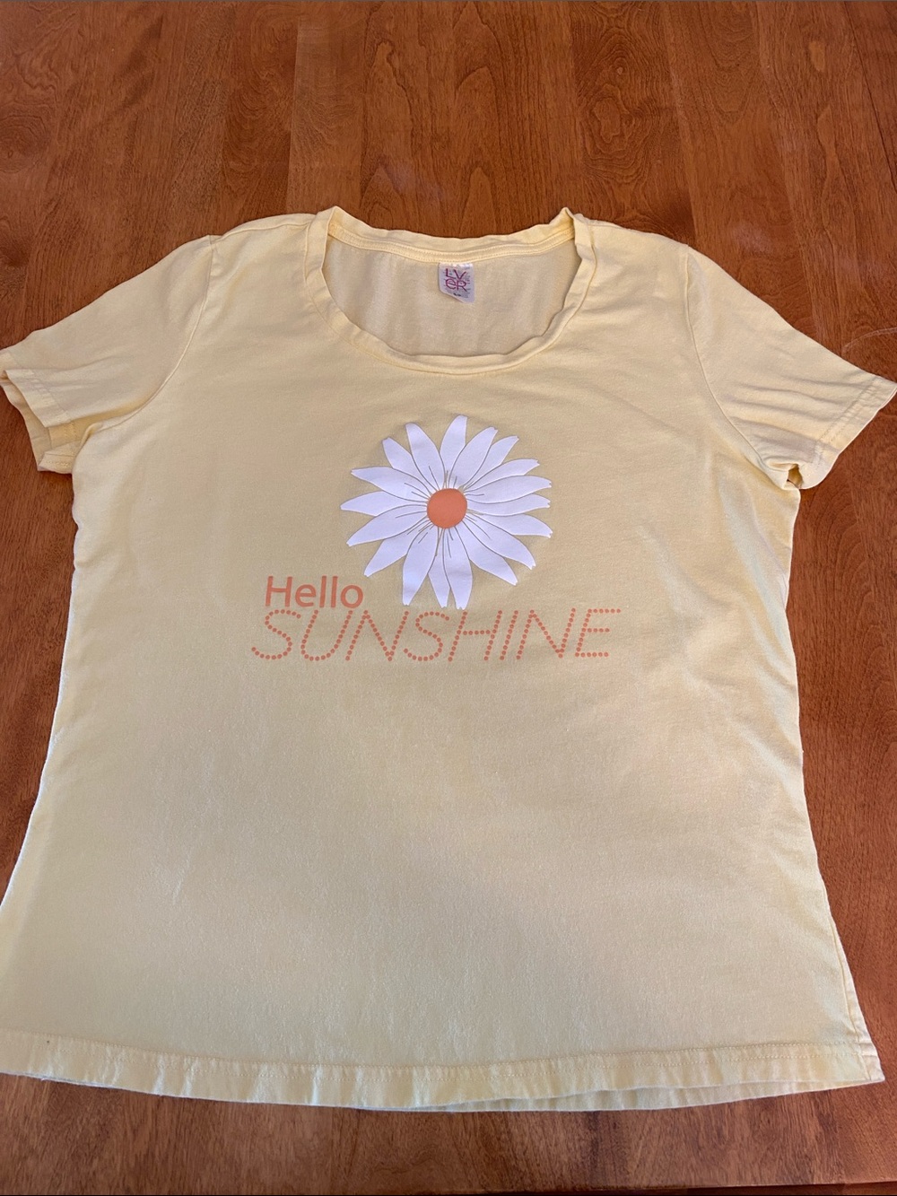 LVER yellow & white daisy pattern culotte set with short sleeves. S 🌼💛